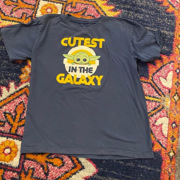 EUC Star Wars Baby Yoda Tees - Picture 2 of 4